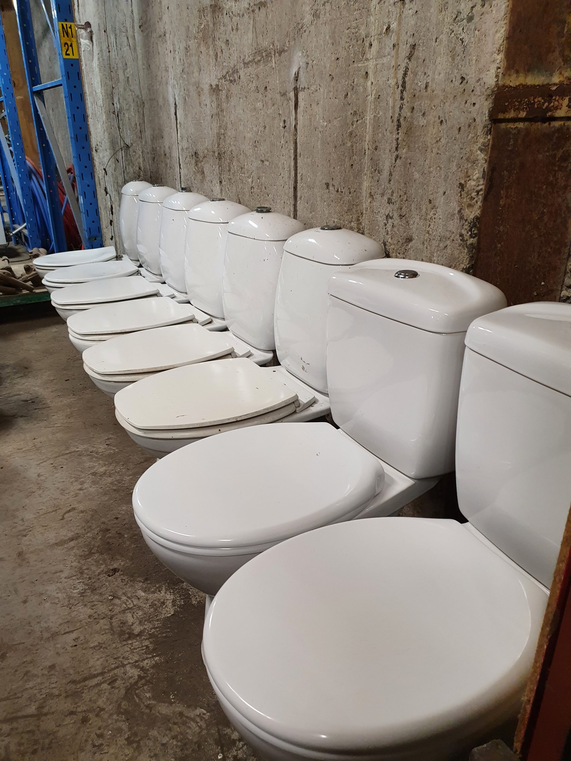 Tweedehands toiletten | potten - Tweedehandsmaterialen