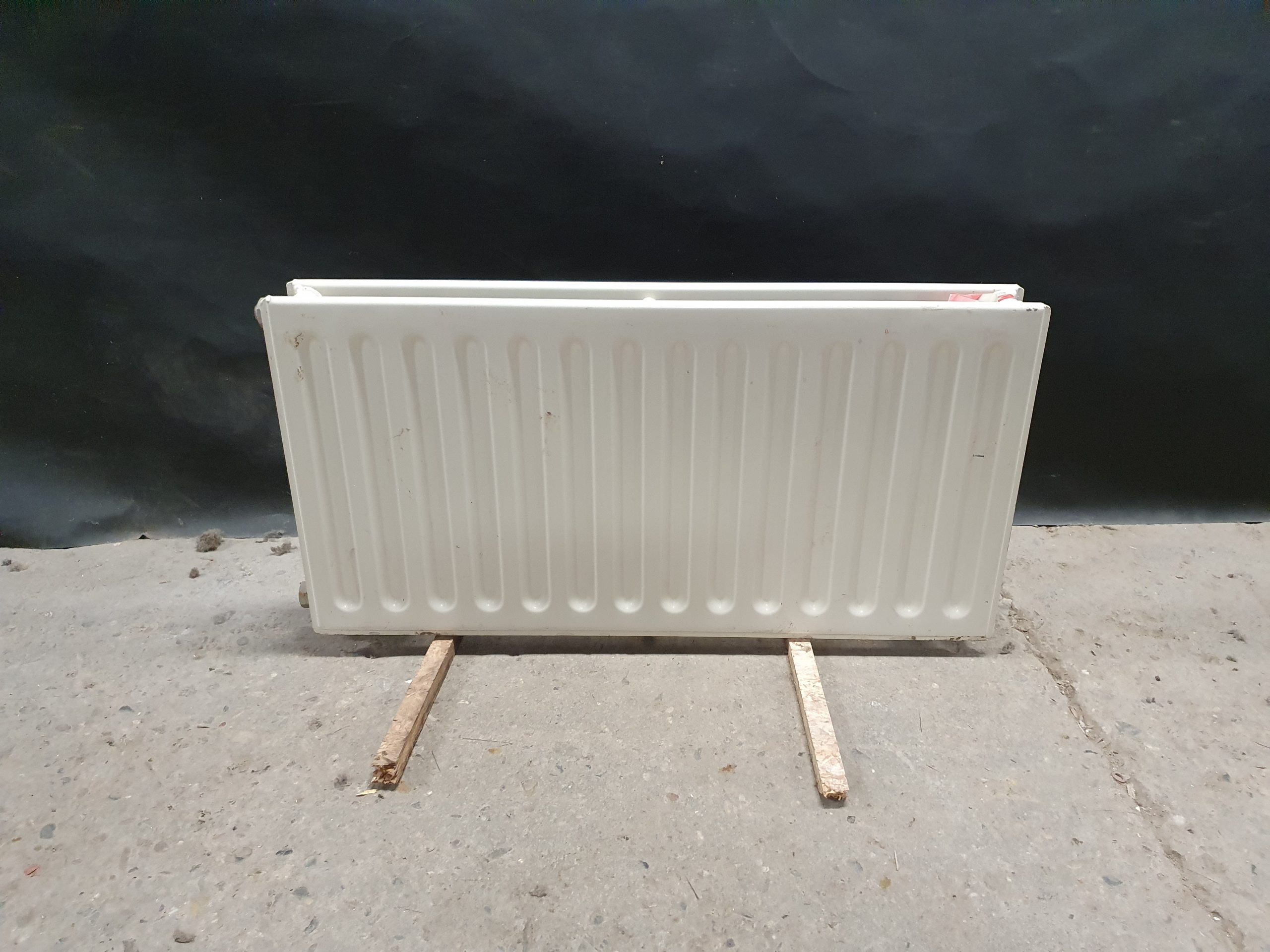 Pluche pop het beleid Maak los Radiator 80x40 - Tweedehandsmaterialen