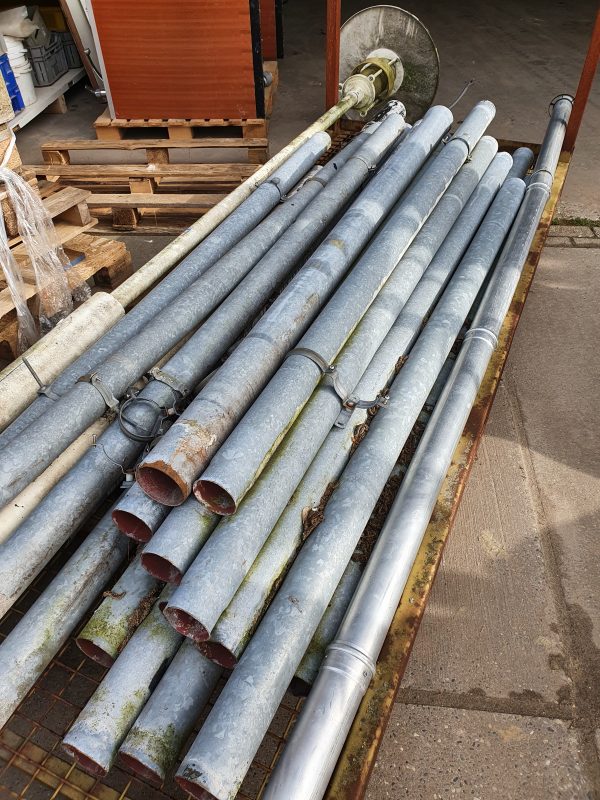 Stalen regenpijp / afvoerbuis | 2,20 meter - Afbeelding 3