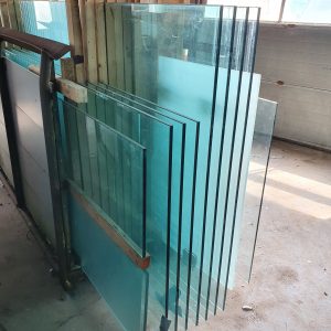 Glazen wand panelen
