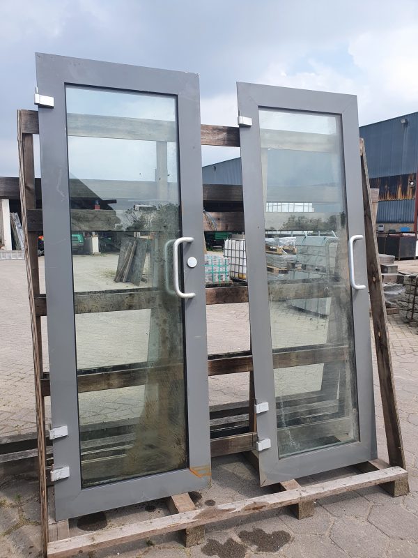 Glazen buitendeuren 80x219cm - Afbeelding 2