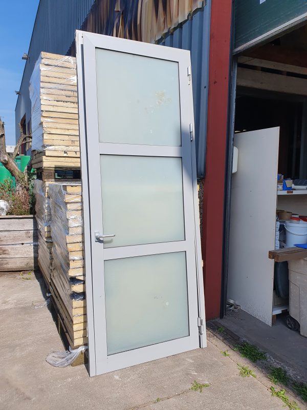 Hoge glazen deur met kozijn - 105x266,5 cm - Afbeelding 2