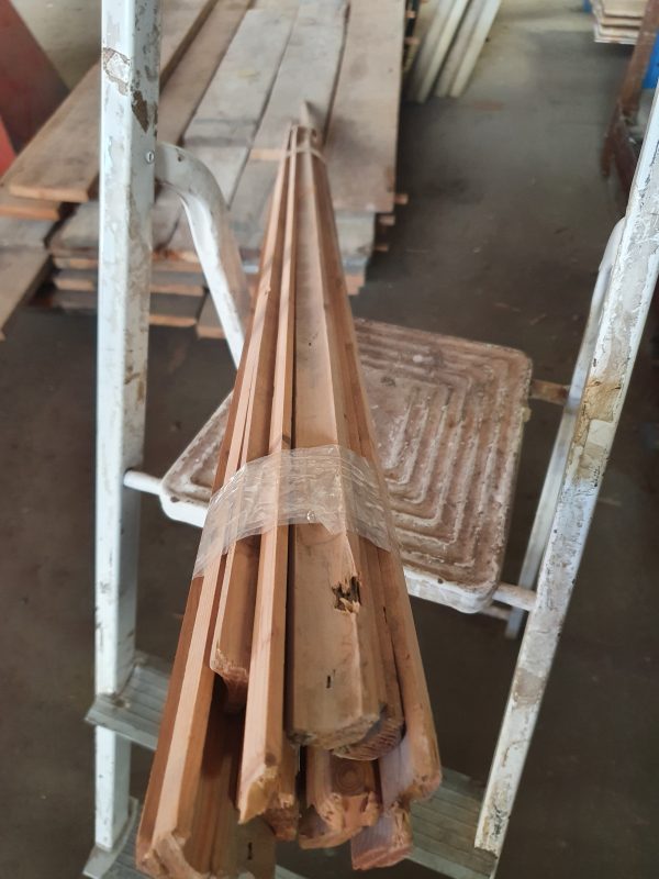 Holle latten - 22x22 mm - 25 m1 - Afbeelding 2