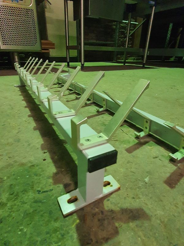RVS kapstokken met 10 haken - 101 cm - Afbeelding 4