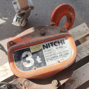 Nitchi H-40 handtakel | 3 ton