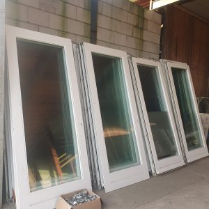 Openslaande deuren met dubbelglas | set