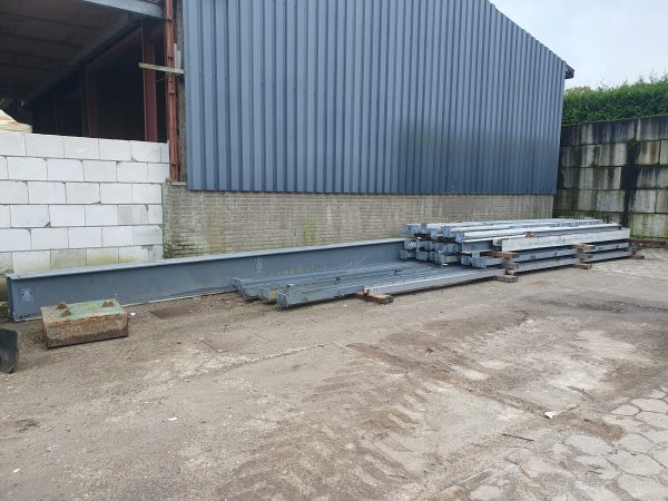 Stalen constructie loods/zaal 21000x12000x5800 mm - Afbeelding 3