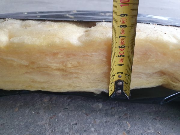 Glaswol 170x30 cm - 70 mm dik - Ingeseald - Afbeelding 4