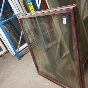 Hardhouten kiepraam met dubbel glas | 6049