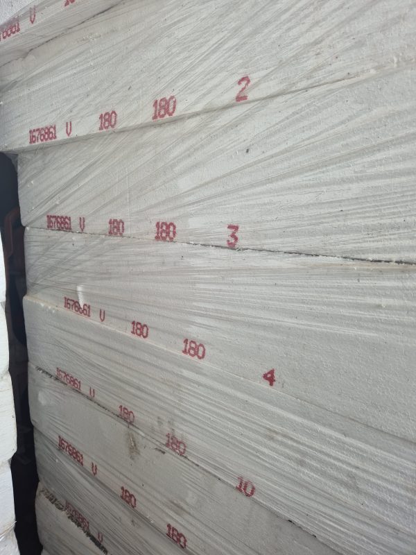 Tempex/ EPS/ Piepschuim isolatie 1195x995 mm - 180 mm dik - Afbeelding 2
