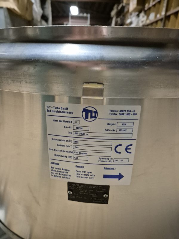 Inatherm ventilator - 3500 m3/h - Afbeelding 3