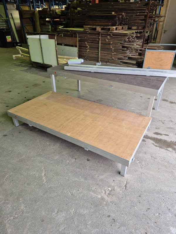 Podium delen 7 stuks - 200x100 cm - Set - Afbeelding 3