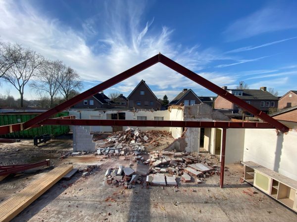 Stalen Spant - Dakspant - Stalen punt dak constructie - Afbeelding 2