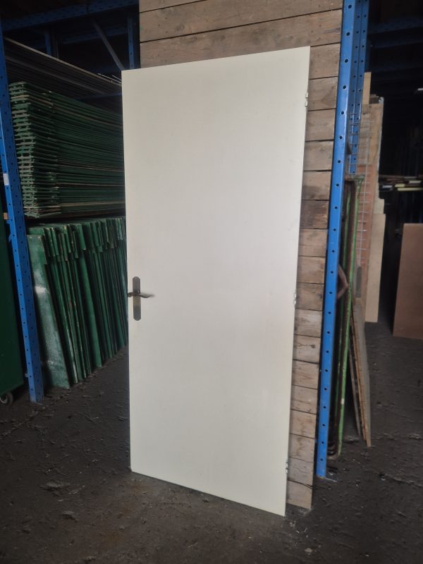 Gebruikte binnendeur met 2 panelen (één kant) – 83x201 cm - 11213 - Afbeelding 2