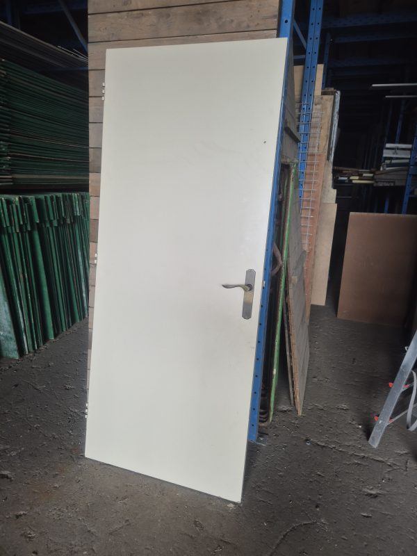 Gebruikte binnendeur met 2 panelen (één kant) – 83x201 cm - 11214 - Afbeelding 2
