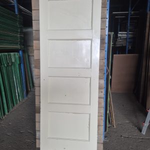 Gebruikte binnendeur met 4 panelen – 72x201,5 cm - 11219