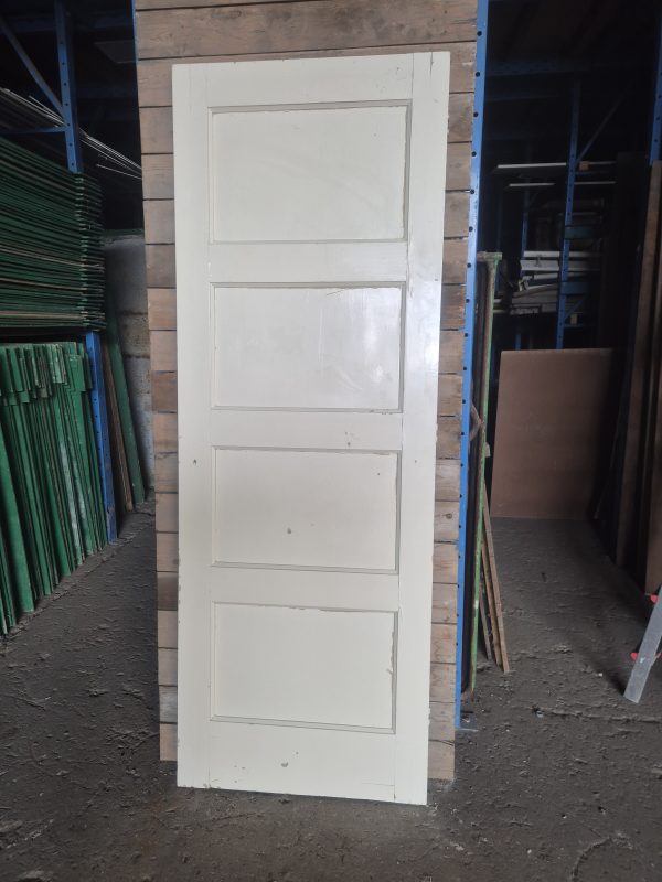 Gebruikte binnendeur met 4 panelen – 72x201,5 cm - 11219