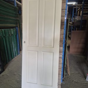 Gebruikte paneeldeur met 4 panelen – 77,5×201,5 cm – 11197