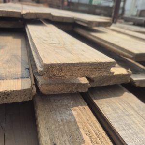 Partij dakbeschot / vloerplanken – 85 mm werkende breedte - 12,5 m2