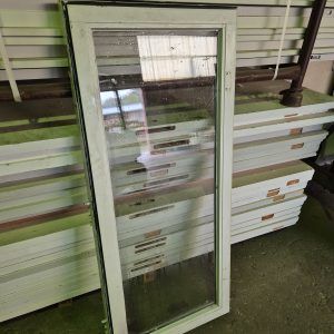 Binnenraam met dubbel glas - 64x145,5 cm