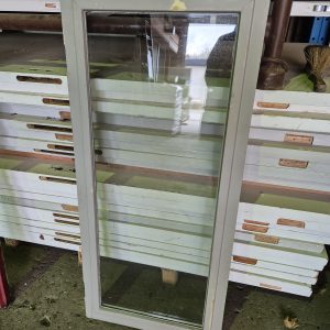 Binnenraam met dubbel glas - 58x128,5 cm