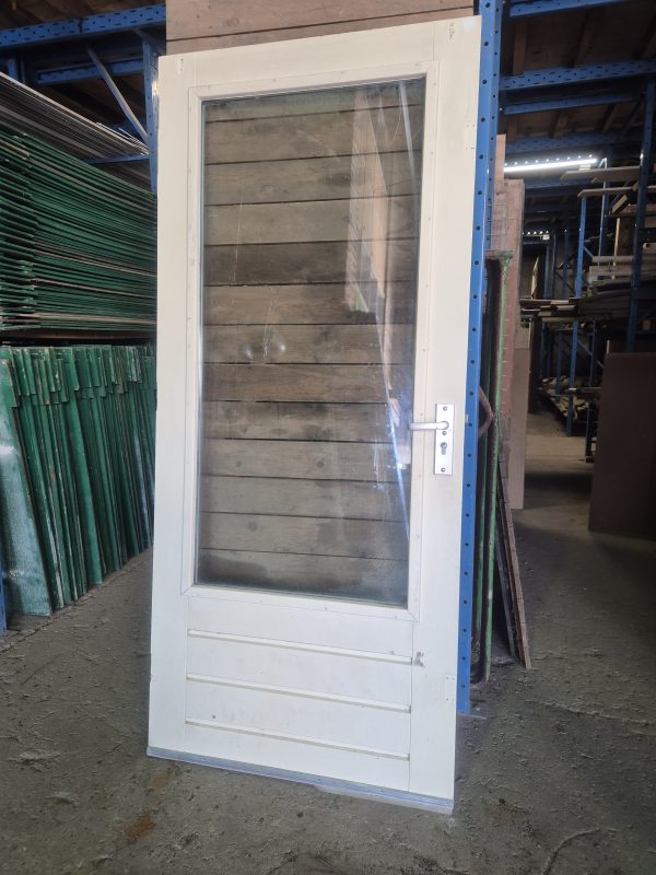 Achterdeur met dubbel glas - 93x211 cm