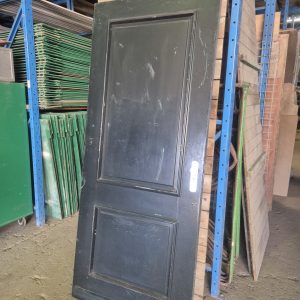 Hardhouten buitendeur met panelen - 87x211,5 cm