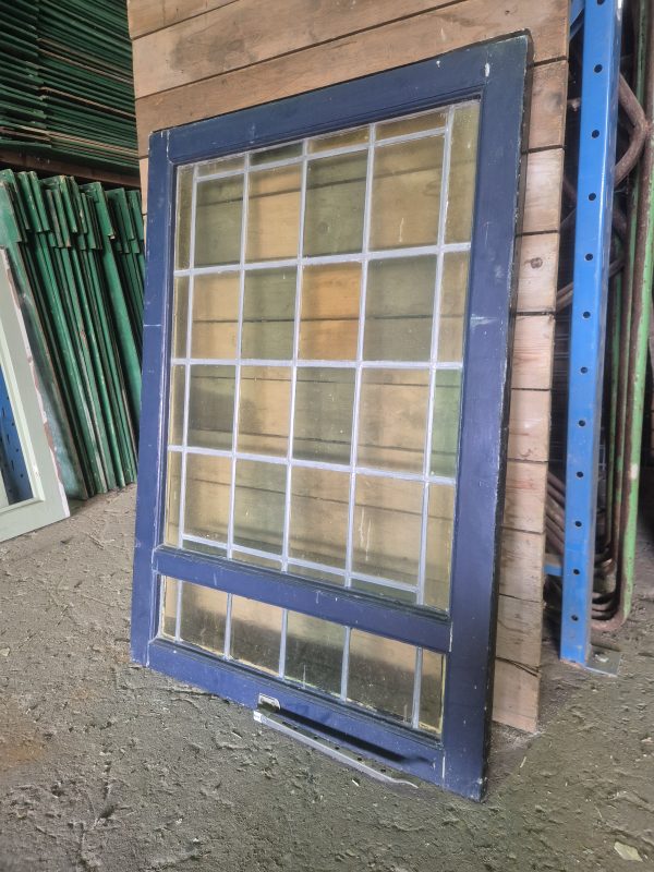 Binnenraam met glas in lood