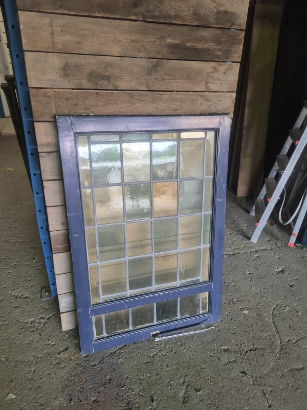 Binnenraam met glas in lood - Afbeelding 2