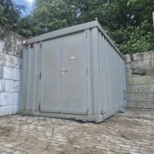 Opslag container met dubbele deur - 273x430x260 cm
