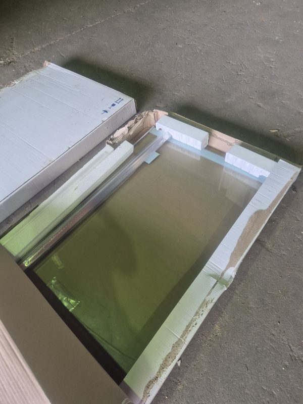 Glazen douchewand - Hoekwand - Nieuw!