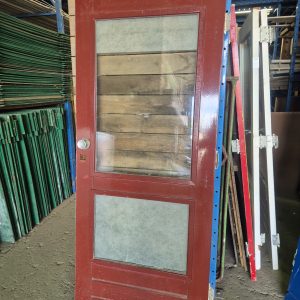 Buitendeur met dubbel glas - 87x200,5 cm