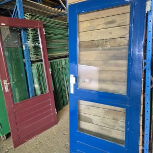 Buitendeur met dubbel glas - 87x201 cm