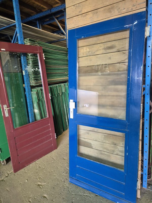 Buitendeur met dubbel glas - 87x201 cm