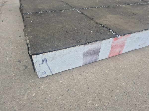 EPS isolatie plaat 1000x1200x100 mm - Bitumen - Dakplaten