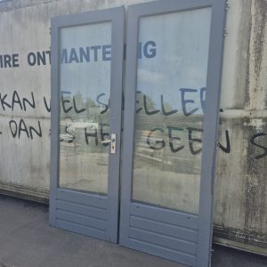 Dubbele openslaande deuren - Dubbel glas - Hardhout