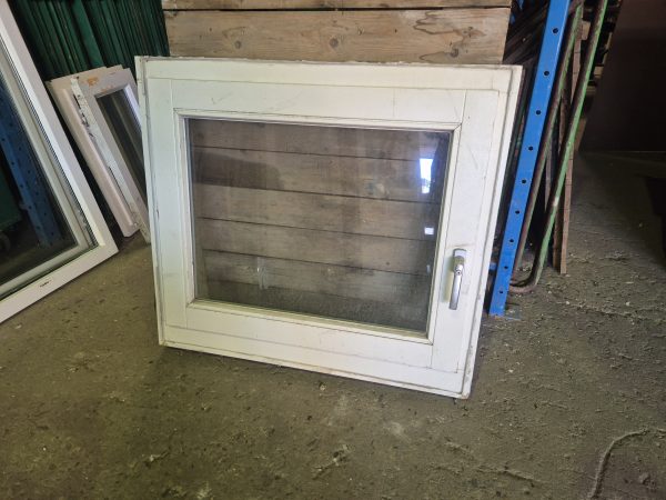 Gebruikt kiep kantel raam - Dubbel glas - Hardhout