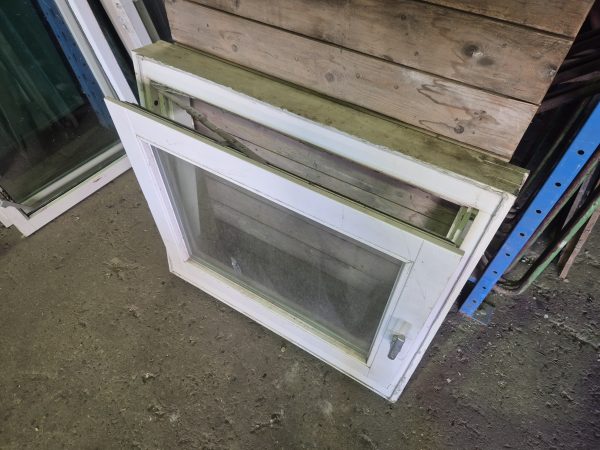 Gebruikt kiep kantel raam - Dubbel glas - Hardhout - Afbeelding 2