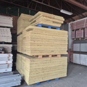 Steenwol isolatie - Harde persing - 10 cm dik - Rockwool