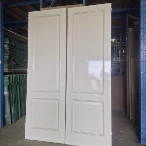Set antieke dubbele deuren - Dubbele paneeldeuren - Ensuite deuren