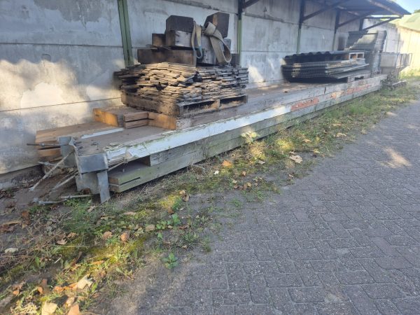 Zware houten draag balken - Houten balk 490x125x9200 mm - Afbeelding 3