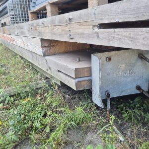 Zware houten draag balken - Houten balk 490x125x9200 mm