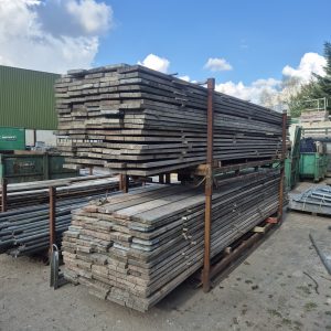 Steigerplanken - Hout - Gebruikt - 500 cm