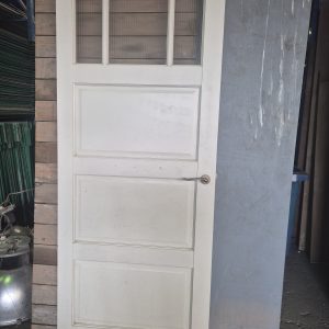 Binnendeur - 4-vaks met glas - 13207