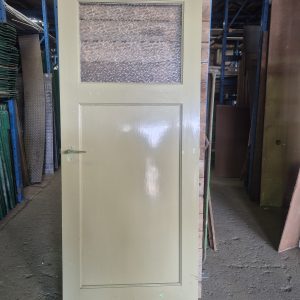 2-vaks paneeldeur met glas - 11150