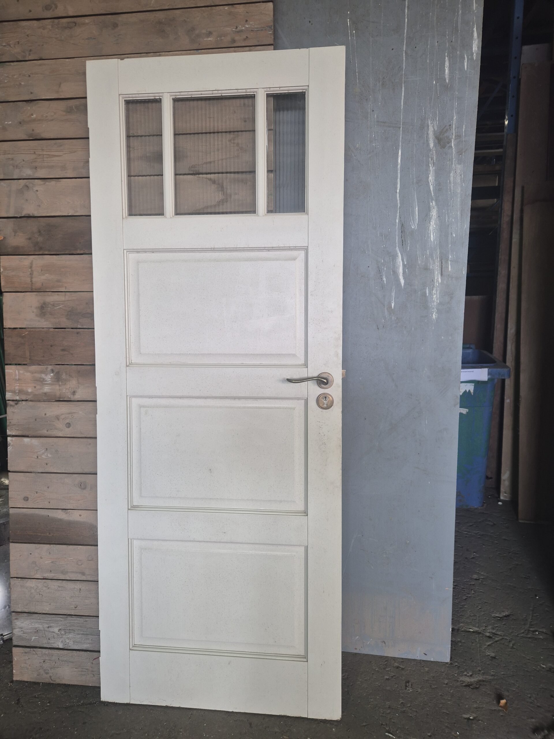 Paneeldeur - 4-vaks met glas - 13304