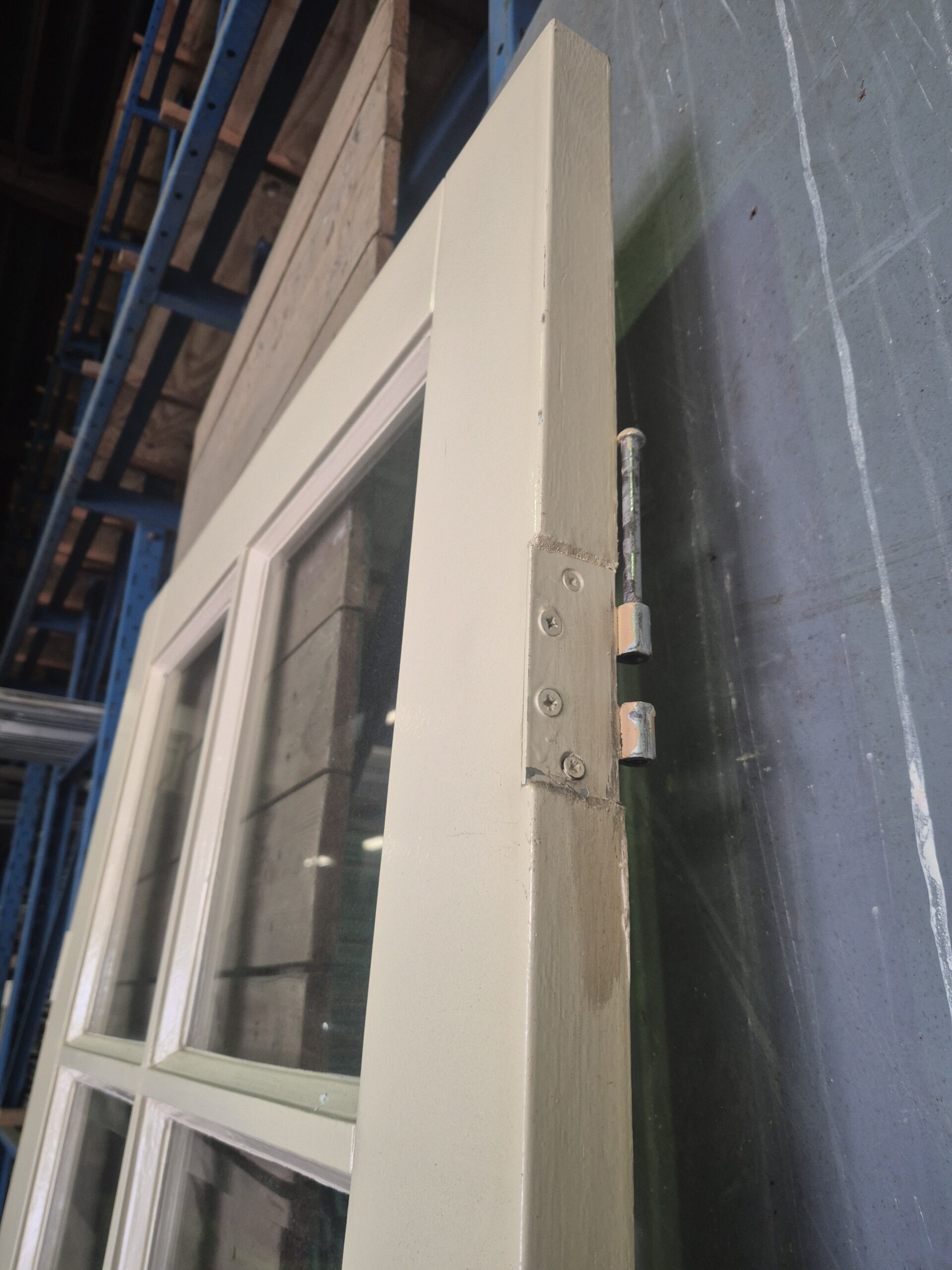 Binnendeur met glas - Stompe deur - 87,5x213 cm - 13211 - Afbeelding 3