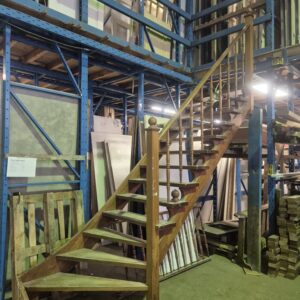 Verdiepingstrap - Hout - 286 cm hoog