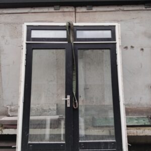 Pui - Dubbele openslaande deuren - met bovenraampjes