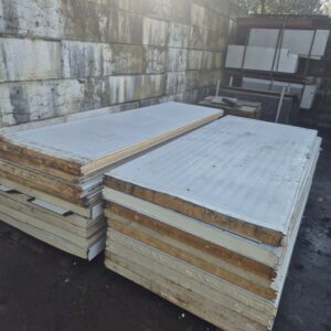 Sandwich panelen - 8 cm - Pir isolatie